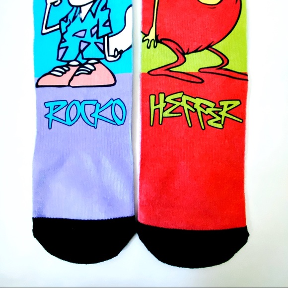 Nickelodeon Odd Sox Rocko’s Modern Life Crew Socks - Picture 5 of 7